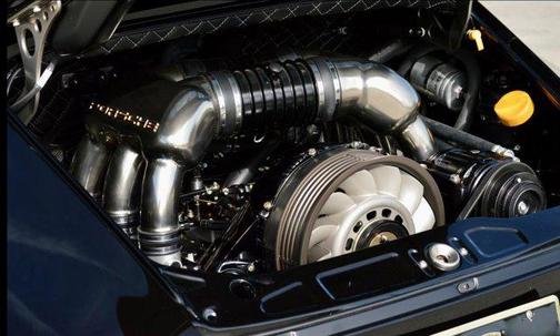 Ferrari Nero Stellato 1992 Porsche 911 Targa