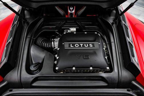Vivid Red 2025 Lotus Emira V6