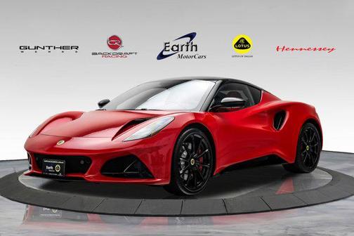 Vivid Red 2025 Lotus Emira V6