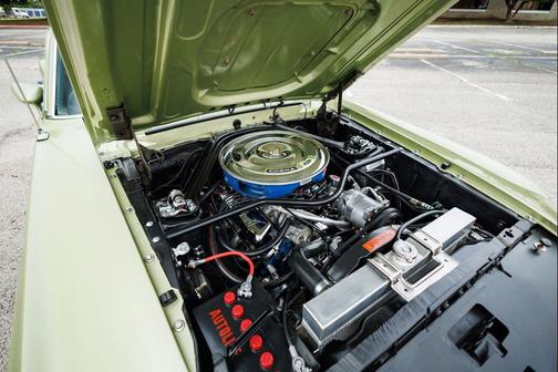 Green 1970 Ford Mustang Mach 1