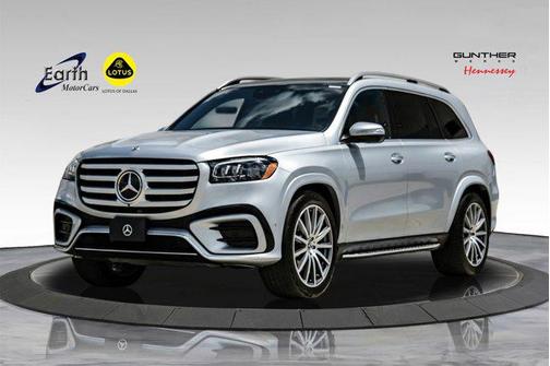 Cirrus Silver Metallic 2025 Mercedes-Benz GLS 580 4MATIC