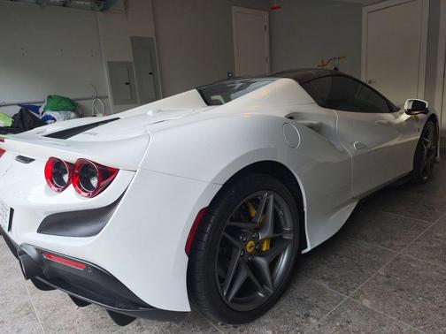 Bianco Cervino 2023 Ferrari F8 Spider Amazing Spec