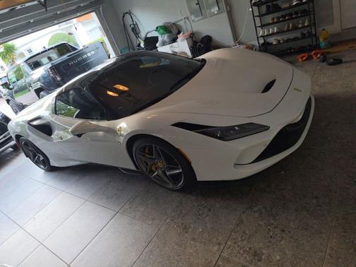 Bianco Cervino 2023 Ferrari F8 Spider Amazing Spec