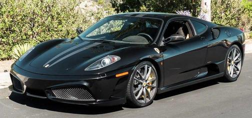 Black 2008 Ferrari F430 Scuderia