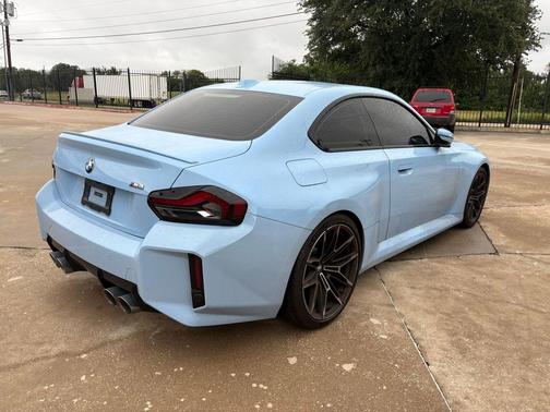 Zandvoort Blue 2024 BMW M2 Carbon Fiber Trim M Sport Seats Widescreen Display