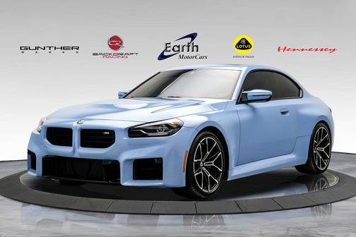 Zandvoort Blue 2024 BMW M2 Carbon Fiber Trim M Sport Seats Widescreen Display