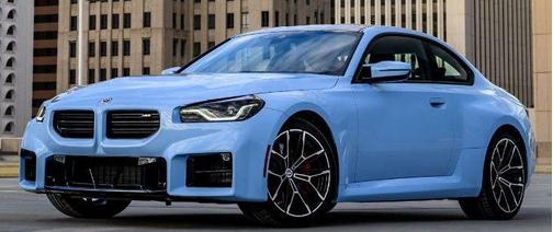 Zandvoort Blue 2024 BMW M2 Carbon Fiber Trim M Sport Seats Widescreen Display