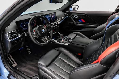 Zandvoort Blue 2024 BMW M2 Carbon Fiber Trim M Sport Seats Widescreen Display