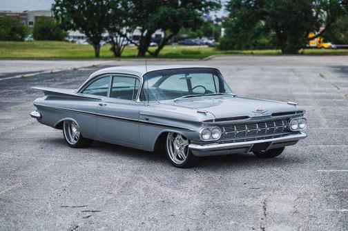 Classic White 1959 Chevrolet Bel Air Base