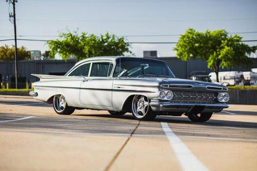 Classic White 1959 Chevrolet Bel Air Base
