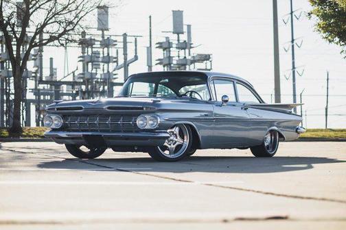 Classic White 1959 Chevrolet Bel Air Base