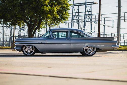 Classic White 1959 Chevrolet Bel Air Base