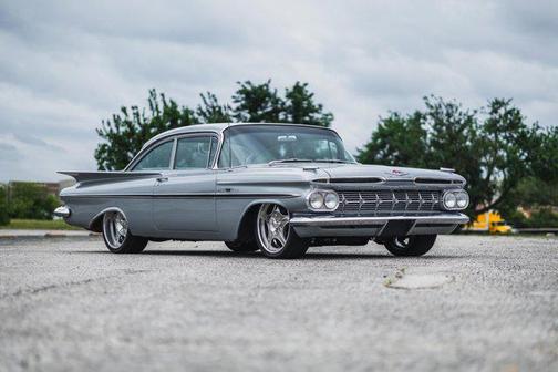 Classic White 1959 Chevrolet Bel Air Base