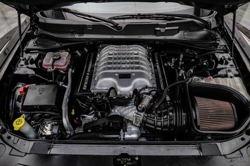 Pitch Black Clearcoat 2020 Dodge Challenger SRT Hellcat