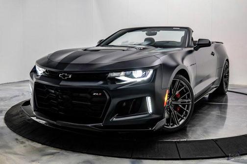 Panther Black Matte 2024 Chevrolet Camaro ZL1