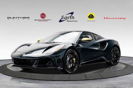 Dark Verdant 2026 Lotus Emira V6 SE Racing Line