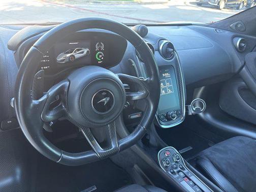 2019 McLaren 600LT Rare MSO Mauvine Blue Tons of Carbon Luxury Pack Nose Lift