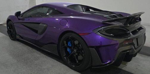 2019 McLaren 600LT Rare MSO Mauvine Blue Tons of Carbon Luxury Pack Nose Lift