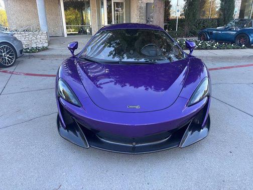 2019 McLaren 600LT Rare MSO Mauvine Blue Tons of Carbon Luxury Pack Nose Lift