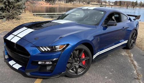 Atlas Blue Metallic 2022 Ford Shelby GT500 Base