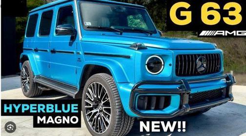 2025 Mercedes-Benz AMG G 63 G 63 AMG - HYPER BLUE MAGNO 4MATIC