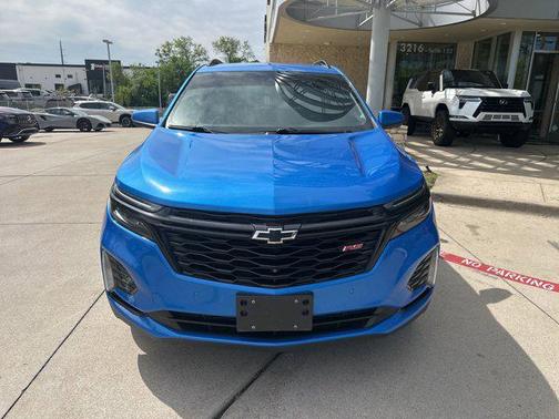 Riptide Blue Metallic 2024 Chevrolet Equinox FWD RS