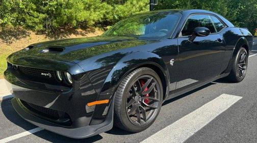 Pitch Black Clearcoat 2022 Dodge Challenger SRT Hellcat