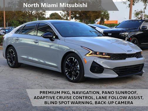 Wolf Gray 2022 Kia K5 GT-Line