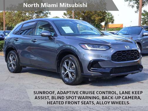 Modern Steel Metallic 2024 Honda HR-V EX-L