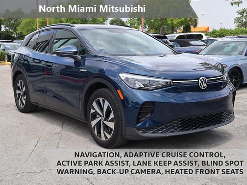 Blue Metallic 2023 Volkswagen ID.4 Pro