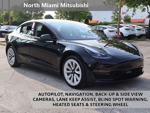 Solid Black 2023 Tesla Model 3 Standard Range