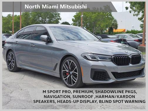 Skyscraper Gray Metallic 2023 BMW 540 i