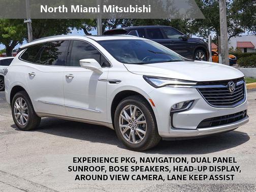 White Frost Tricoat 2023 Buick Enclave Premium FWD