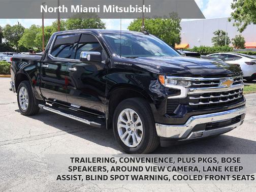 Black 2023 Chevrolet Silverado 1500 LTZ