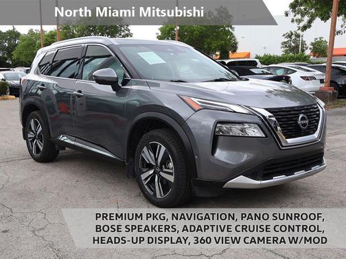 Gun Metallic 2023 Nissan Rogue Platinum