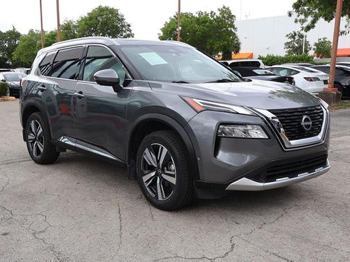 Gun Metallic 2023 Nissan Rogue Platinum