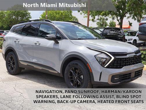 Wolf Gray/Ebony Black Roof 2023 Kia Sportage S