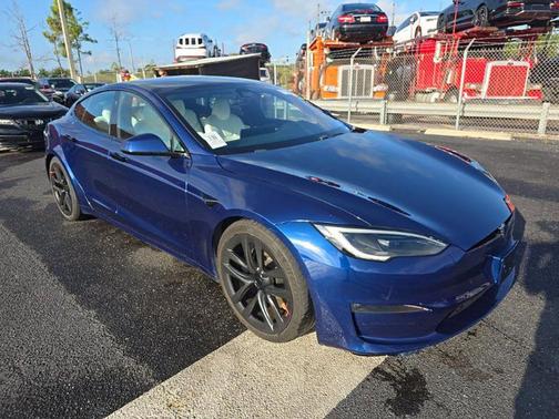 Deep Blue Metallic 2023 Tesla Model S Base