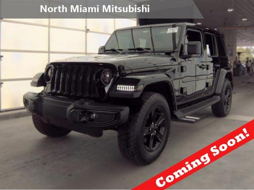 Black Clearcoat 2022 Jeep Wrangler Unlimited Sahara