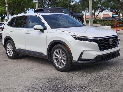 Platinum White Pearl 2024 Honda CR-V EX-L 2WD