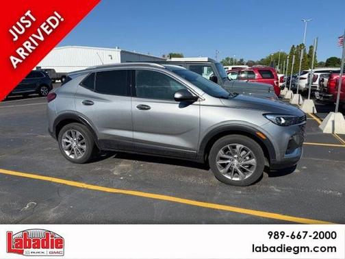 Moonstone Gray Metallic 2023 Buick Encore GX Essence