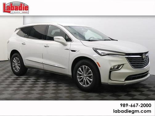 White Frost Tri-Coat 2023 Buick Enclave Essence