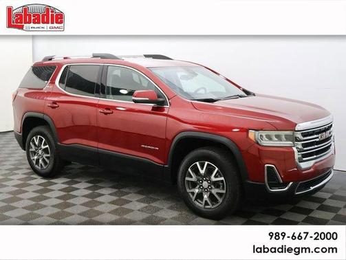 Volcanic Red 2023 GMC Acadia SLE