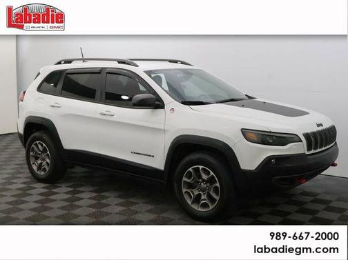 Bright White Clearcoat 2021 Jeep Cherokee Trailhawk