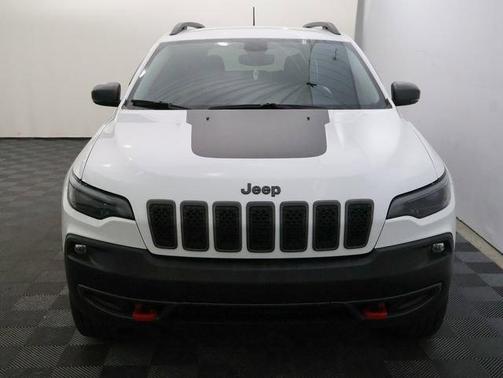 Bright White Clearcoat 2021 Jeep Cherokee Trailhawk