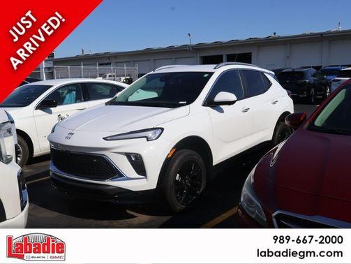 Summit White 2024 Buick Encore GX Sport Touring