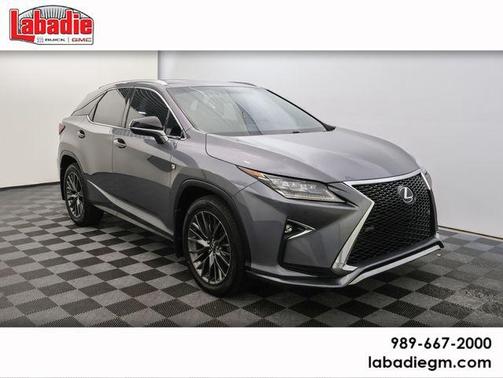Gray 2016 Lexus RX 350 F Sport