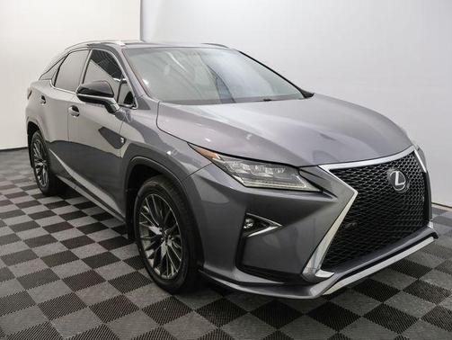 Gray 2016 Lexus RX 350 F Sport