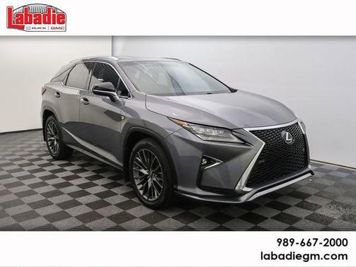 Gray 2016 Lexus RX 350 F Sport