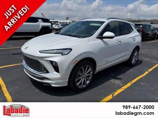 White Frost Tri-Coat 2024 Buick Encore GX Avenir